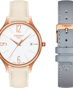 Tissot T-Lady T103.210.36.017.00 Bella Ora Round Leather 38mm