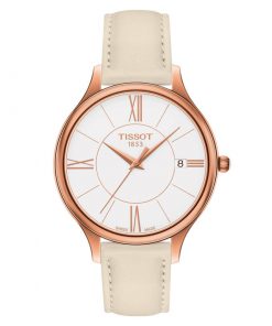 Tissot T-Lady T103.210.36.018.00 Bella Ora Round Leather 38mm