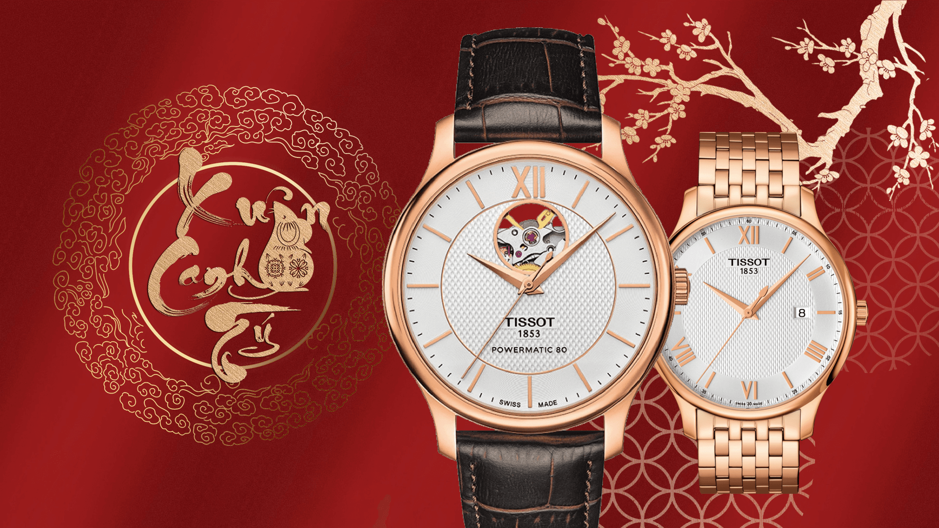 Khuyến mãi Tết 2020 | Đồng hồ Tissot chính hãng giảm giá lên đến 35%