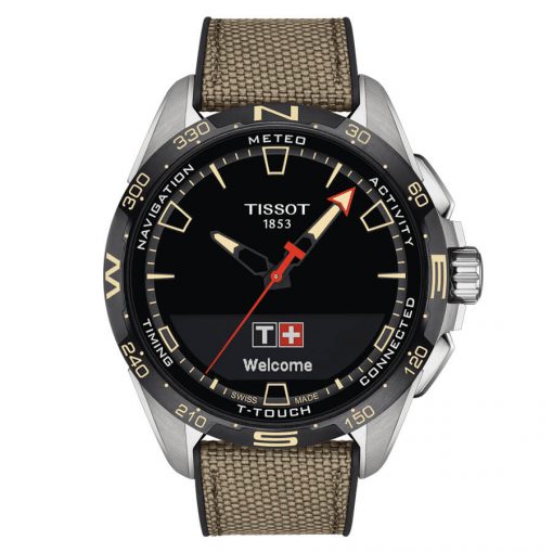 TISSOT T-TOUCH T121.420.47.051.07 SOLAR WATCH 42MM