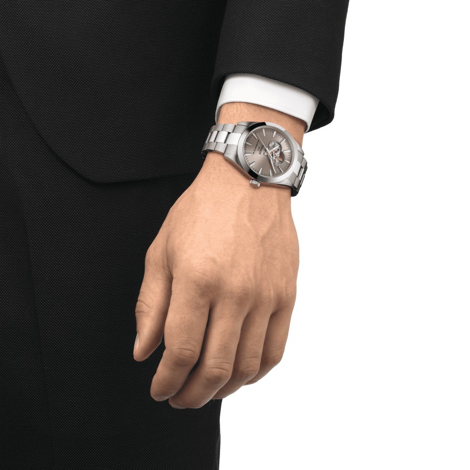 TISSOT GENTLEMAN POWERMATIC 80 OPEN HEART T127.407.11.081.00 TISSOT GENTLEMAN POWERMATIC 80 OPEN HEART T127.407.11.081.00