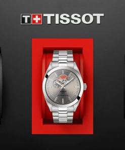 TISSOT GENTLEMAN POWERMATIC 80 OPEN HEART T127.407.11.081.00