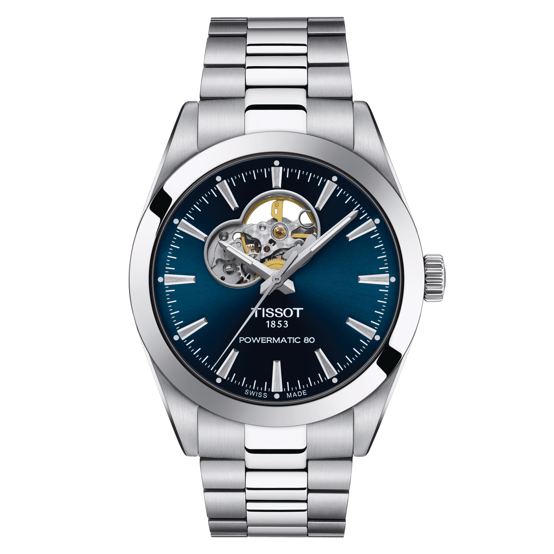 Tissot T127.407.11.041.01 Gentleman Powermatic 80 Open Heart 40mm